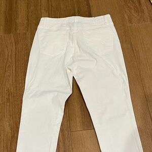 Chaps cropped straight jeans size 8-waist 15”, rise 8”, inseam 24”